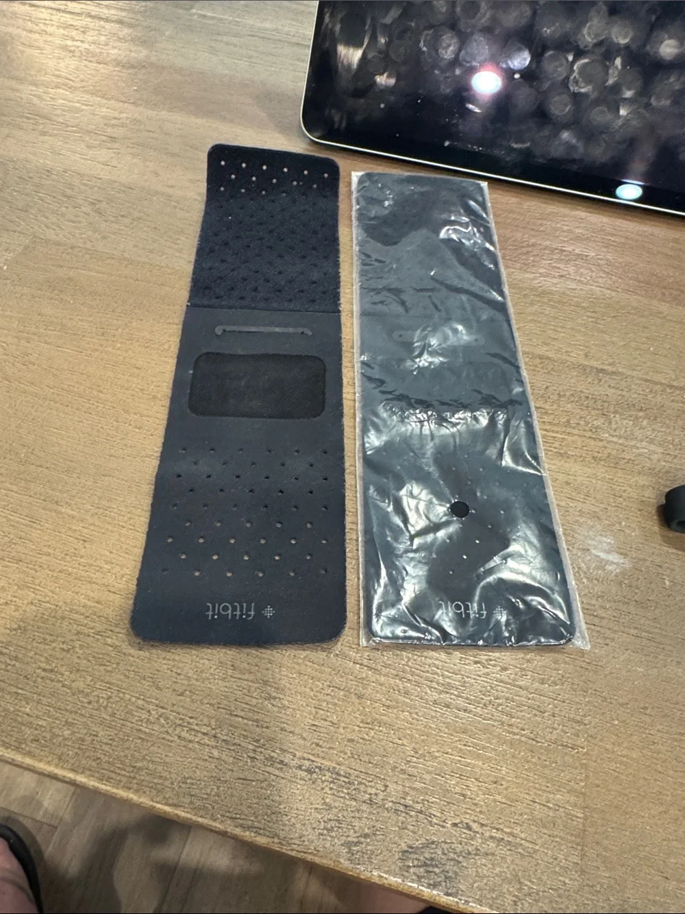 Fitbit Black Silicone Tracker Holder & 2 Fitbit One Wristband Sleep Band Straps
